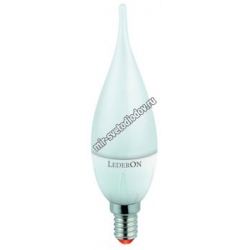 Лампа LED C30 Свеча на ветру E14 7W 3000K 550Lm 101135